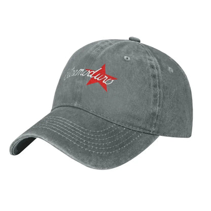 Extremoduro, Red Star Design Demin Cap Baseball Cap