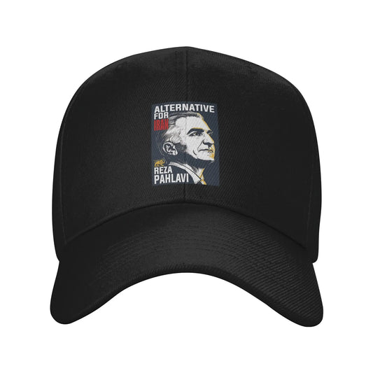 Reza Pahlavi Alternative For Iran Portrait Sun Baseball Cap