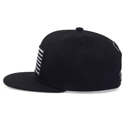 Unisex American Flag Embroidery Hip-Hop Hats Outdoorat