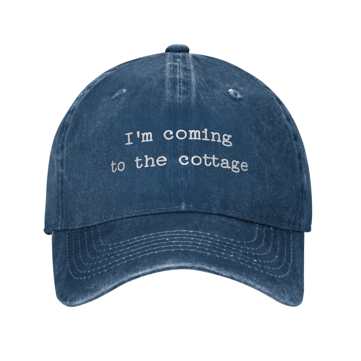 I'm Coming To The Cottage Summer Baseball Caps For Female Male