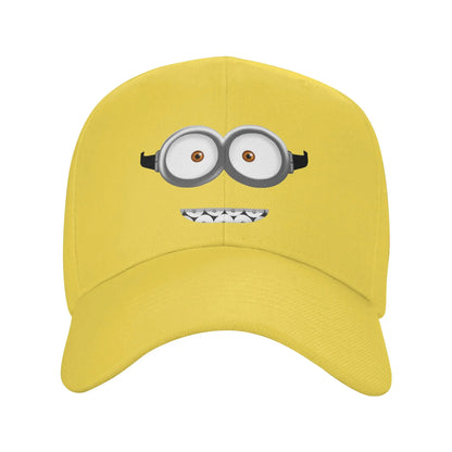 Baseball Caps Funny Minions Face Kawaii Outfit For Men Women