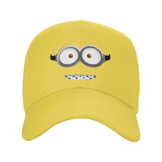 Baseball Caps Funny Minions Face Kawaii Outfit For Men Women