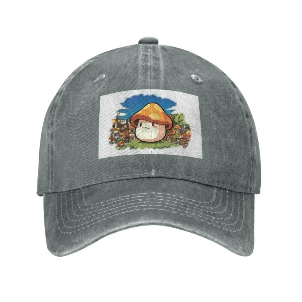 2026 Maplestory Orange Mushroom Fashion Baseball Cap