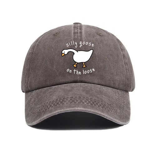 Big Goose Printed Baseball Hat For Men And Women
