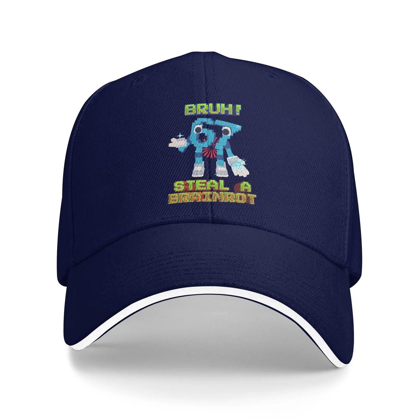 Men Women Bruh 67 Six Seven 6-7 Funny Brainrot Meme Hat Baseball Cap
