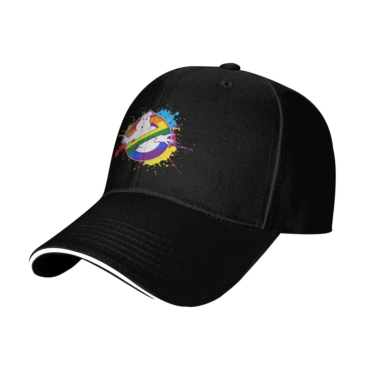 Ghost Busters Lgbt Pride Baseball Cap