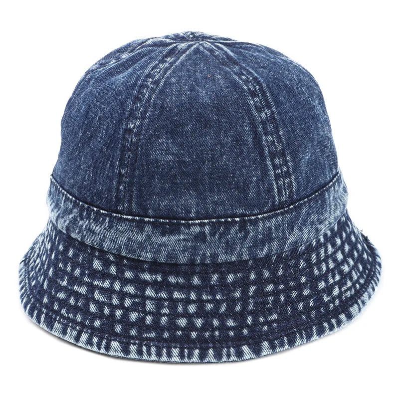 Denim Bucket Hat Women Fisherman's Hat Bucket Hat Unisex Bob Caps Hip Hop Gorros Men