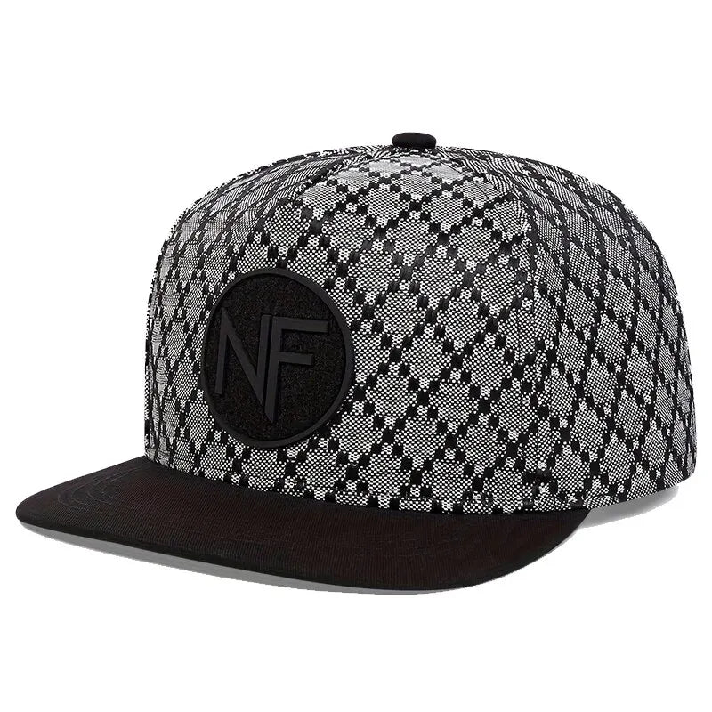 Unisex NF Letter Embroidery Hip-Hop Hats Snapback Caps Baseball Caps