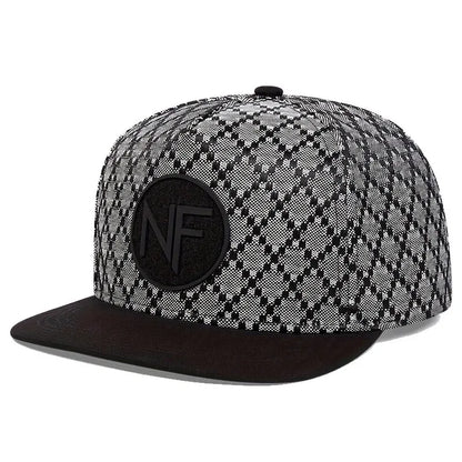 Unisex NF Letter Embroidery Hip-Hop Hats Snapback Caps Baseball Caps