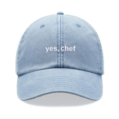 "yes, Chef" Printing Baseball Cap