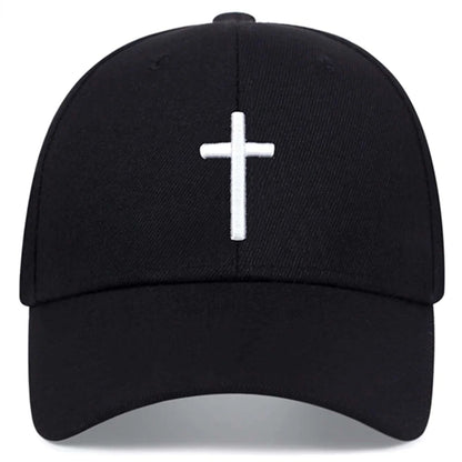 Fashion Simple Black Baseball Cap Solid Color Golf Hat Cotton Snapback Caps