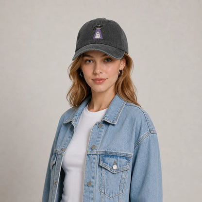 Ghost in Magic Jar Graphic Baseball Cap