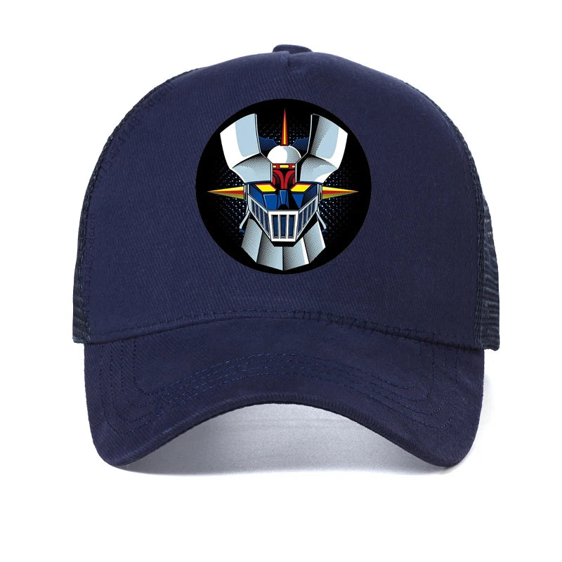 Mazinger Z Anime Movie Robot Hat Men's Goldorak Baseball Cap