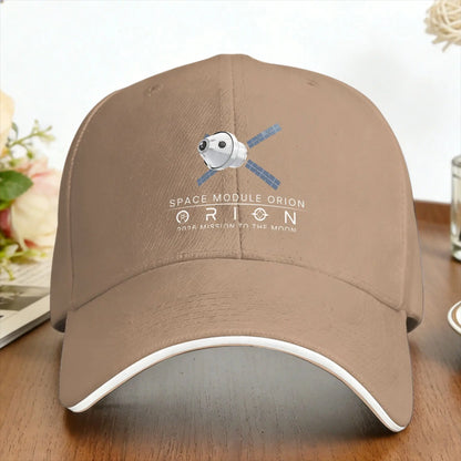 Artemis Orion Space Module 2026 Mission to the Moon Art Casual Baseball Cap