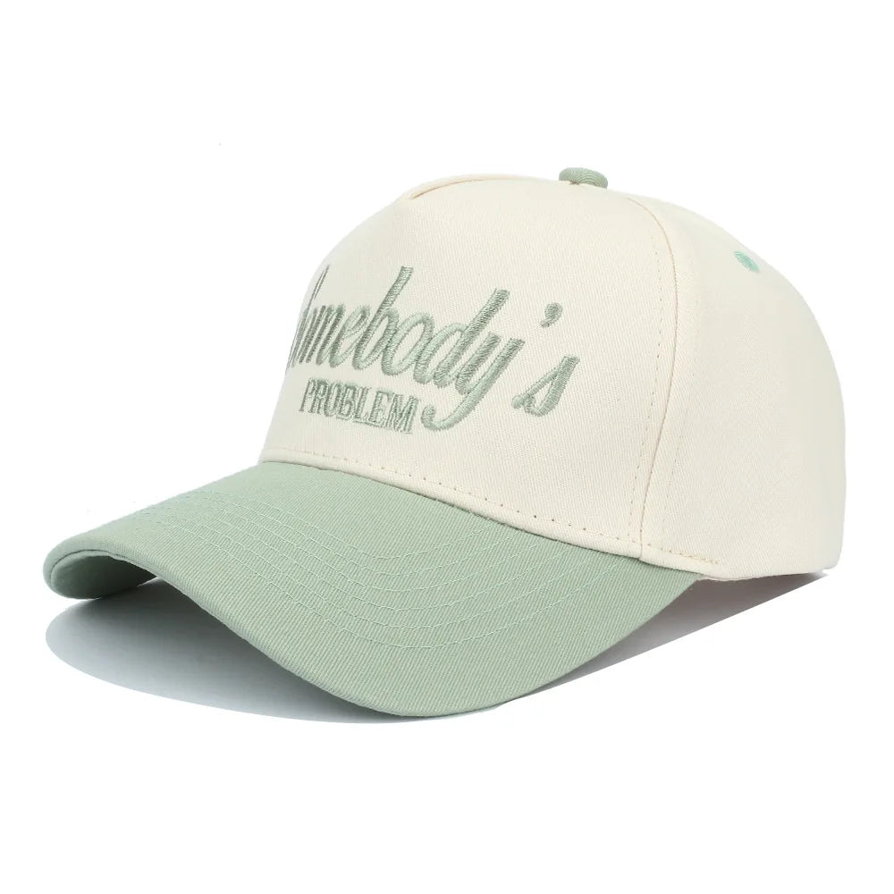 Somebody Truck Driver Hat Men Women Adjustable Embroidered Baseball Hat