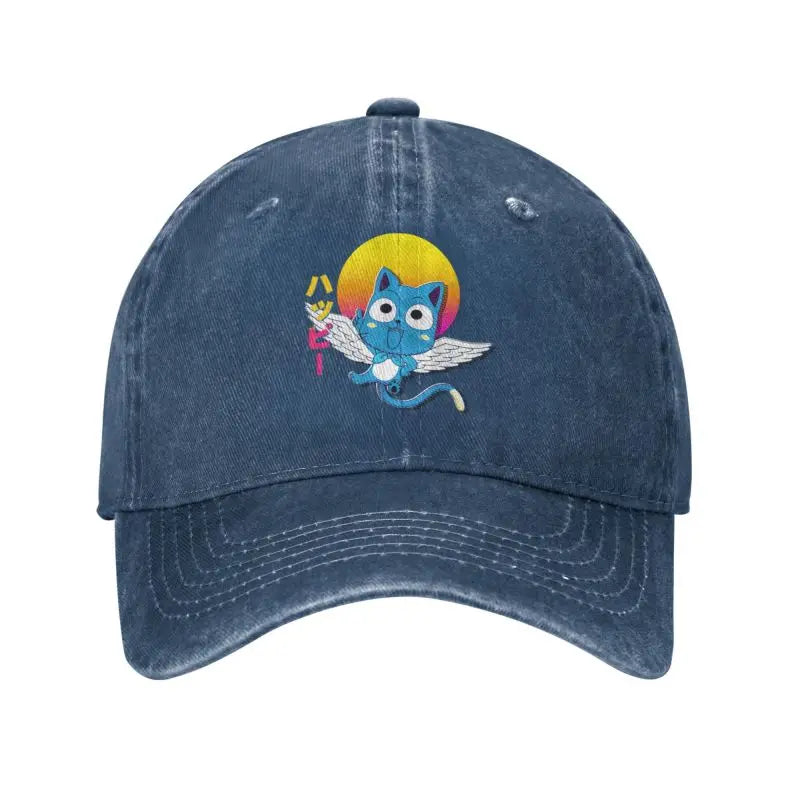 Multi Functional Fashionable Unisex HatPersonalized Cotton Happy Fairy Tail Baseball Cap