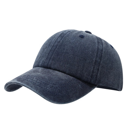 Washed Denim Baseball Cap