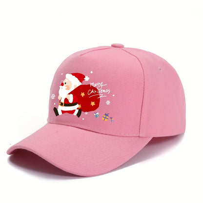 Multi-color Santa Claus Baseball Cap
