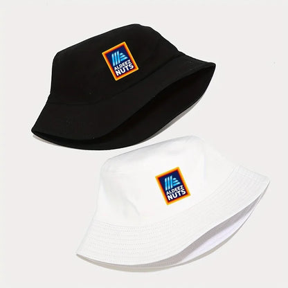 ALDEEZ NUTS Stylish Bucket Hat Breathable Foldable Polyester Sun Cap