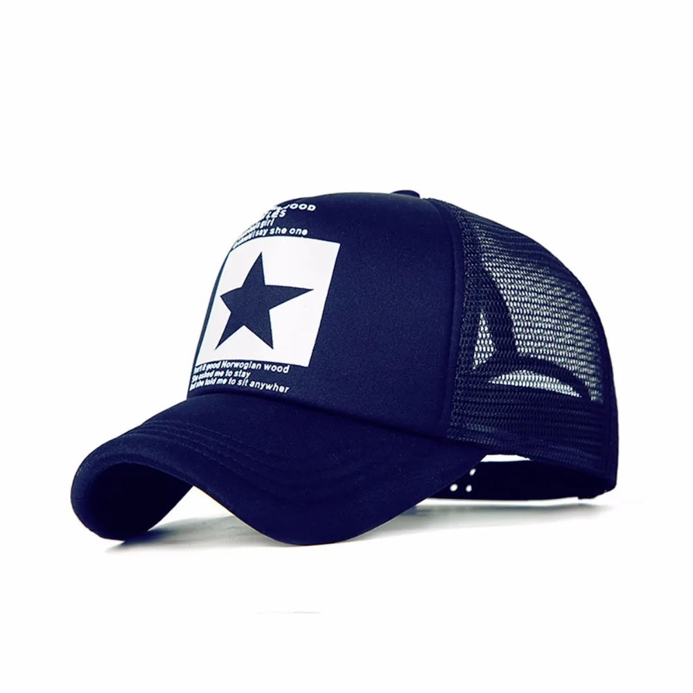 Fashion Letter Embroidery Baseball Cap For Men Women