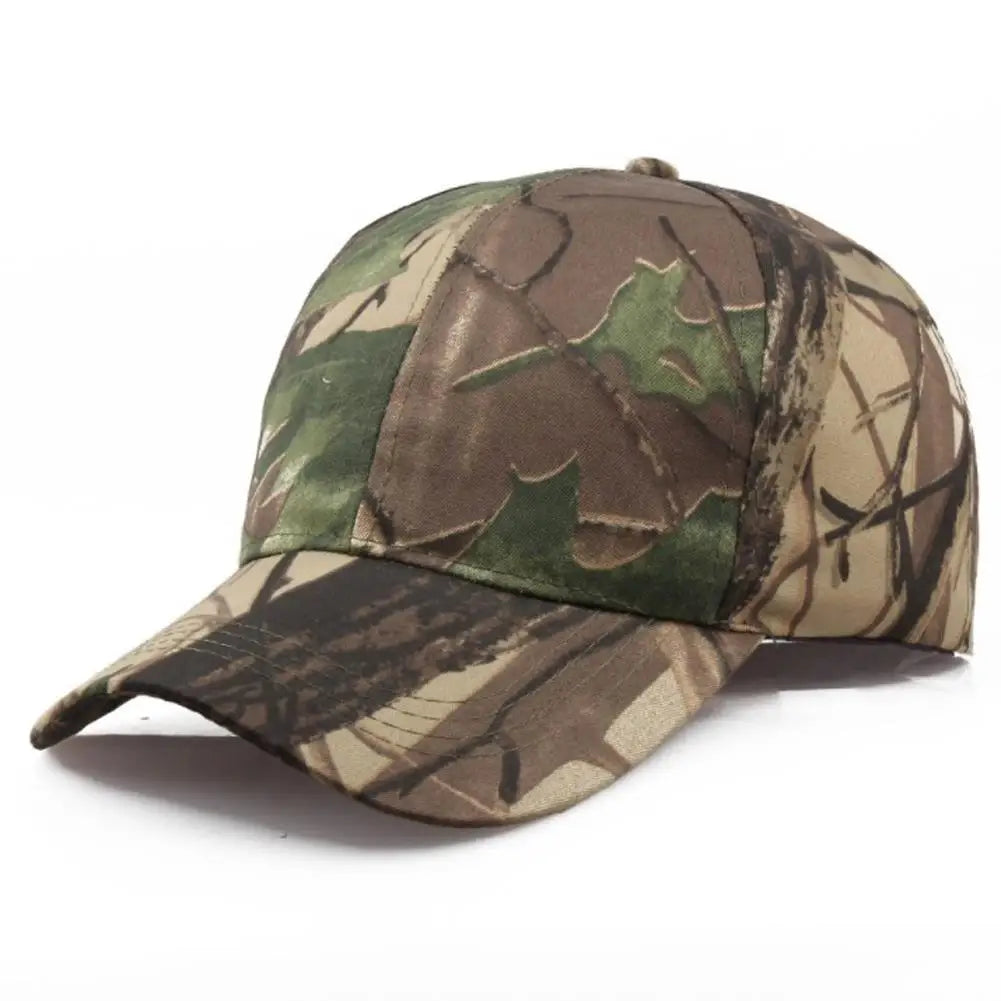 Unisex Camo Baseball Cap Camouflage Military Hat Adjustable Outdoor