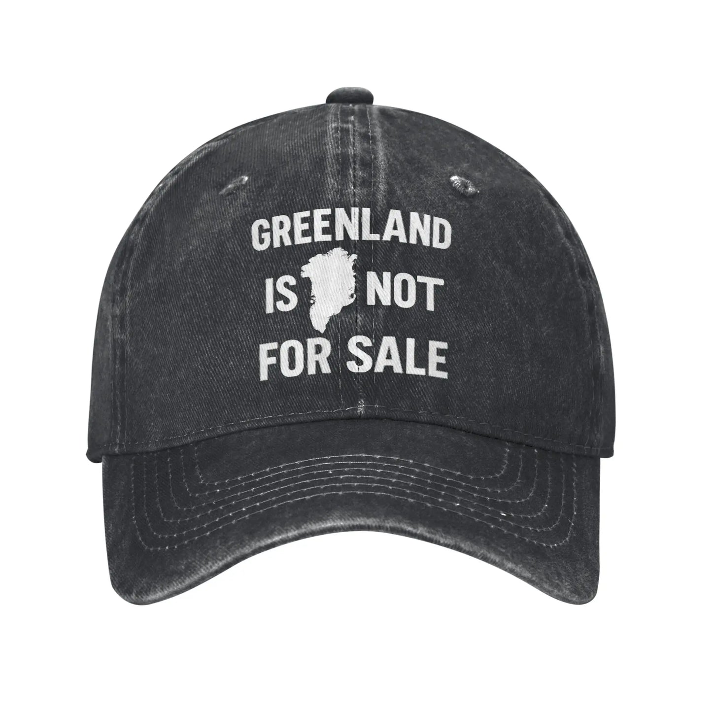Greenland Is Not For Sale Baseball Cap Merch For Men Women