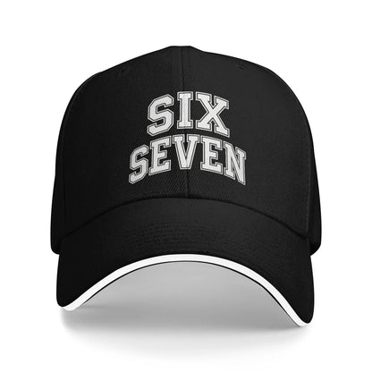 Bruh Steal A Brainrot 67 Six Seven Baseball Caps