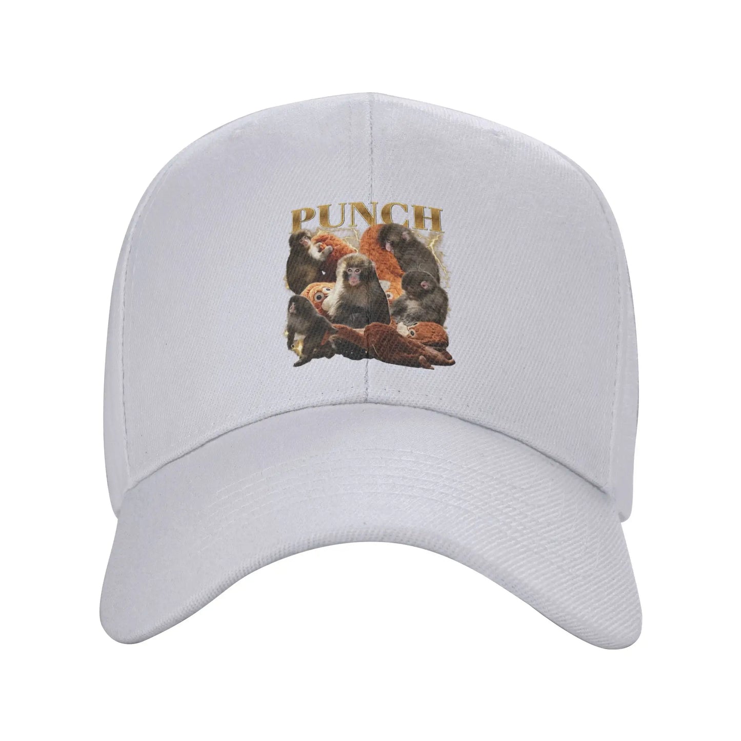 Spring Casual Baseball Cap Team Punch Baby Monkey Punch