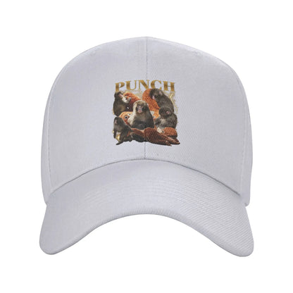 Spring Casual Baseball Cap Team Punch Baby Monkey Punch