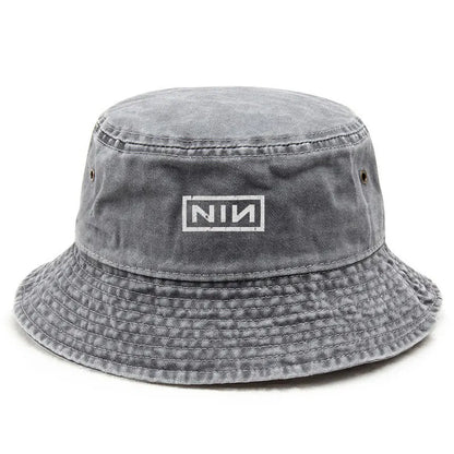 2025 New Japanese Ninja Themed Washed Fisherman Cap Vintage Distressed Hat Bucket Hats