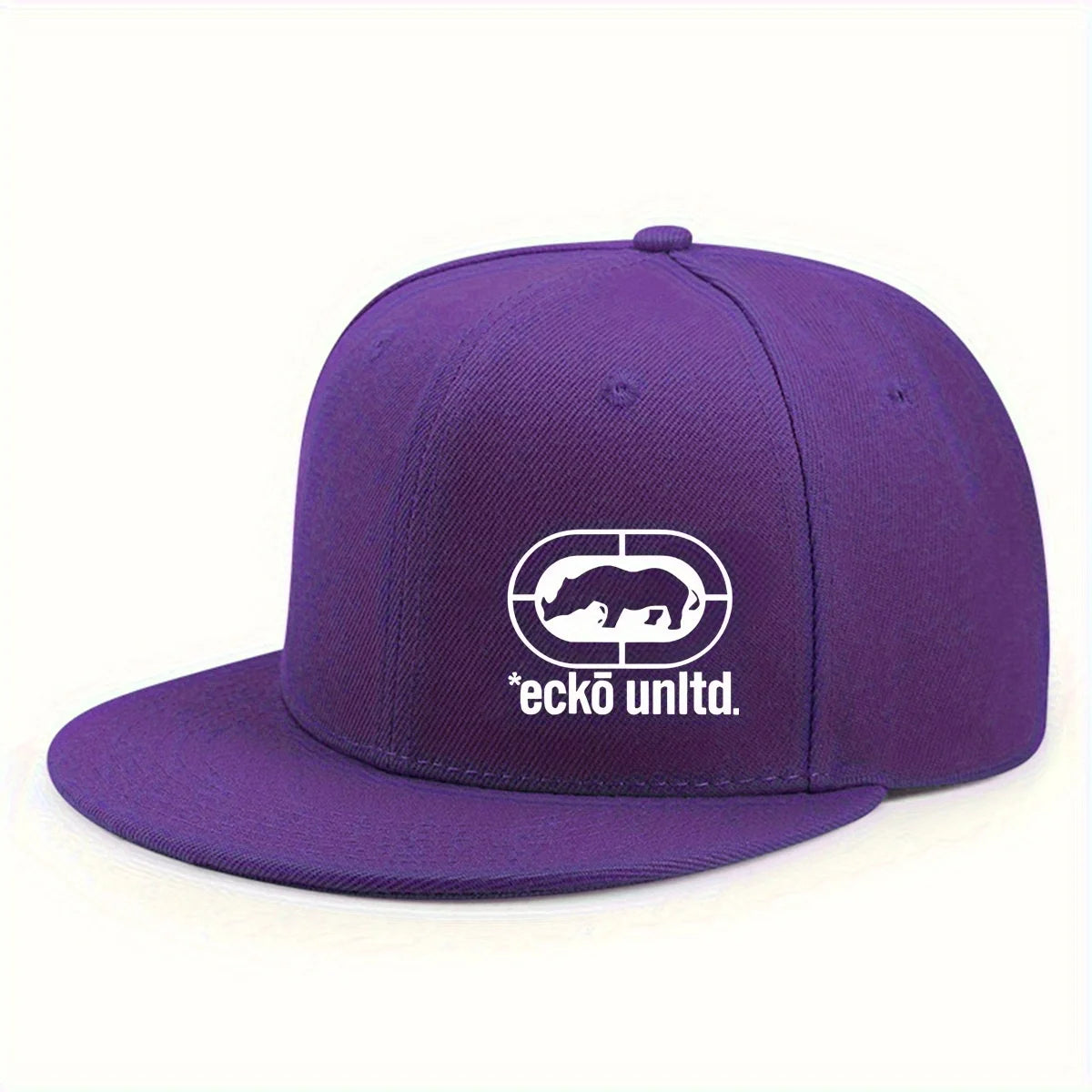 Fashionable Outdoor Flat Brimmed Hat With Fun Patterns Simple Style Unisex Snapback Caps