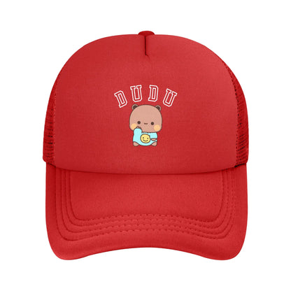 Bubu Dudu Cute Bear Trucker Cap Retro Hats Baseball Cap