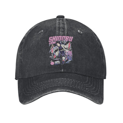 Demon Slayer  Multicolor Hat Peaked Women's Cap Shinobu Kocho Baseball Hat