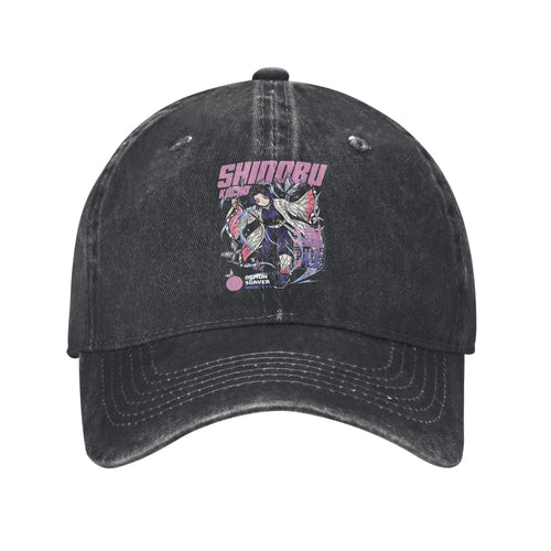 Demon Slayer  Multicolor Hat Peaked Women's Cap Shinobu Kocho Baseball Hat