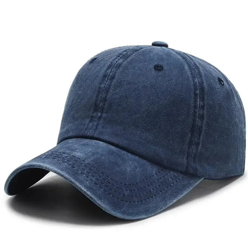 Solid Color Drawstring Baseball Cap
