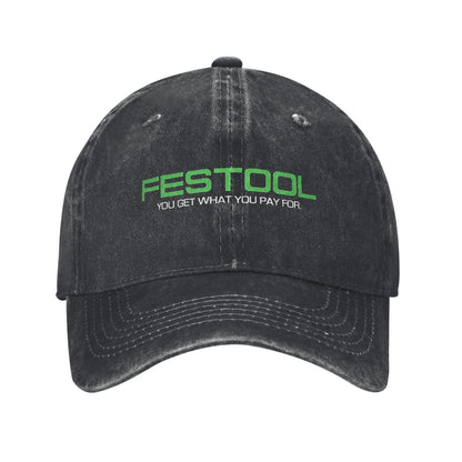 Festool Washed Baseball Cap Classic Sun Hip Hop Hats Baseball Caps