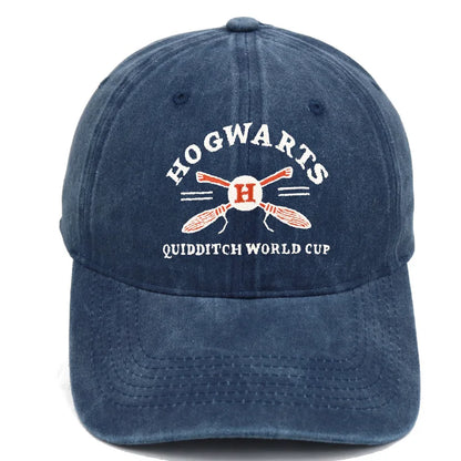 Harry Potter Embroidered Washed Baseball Hat