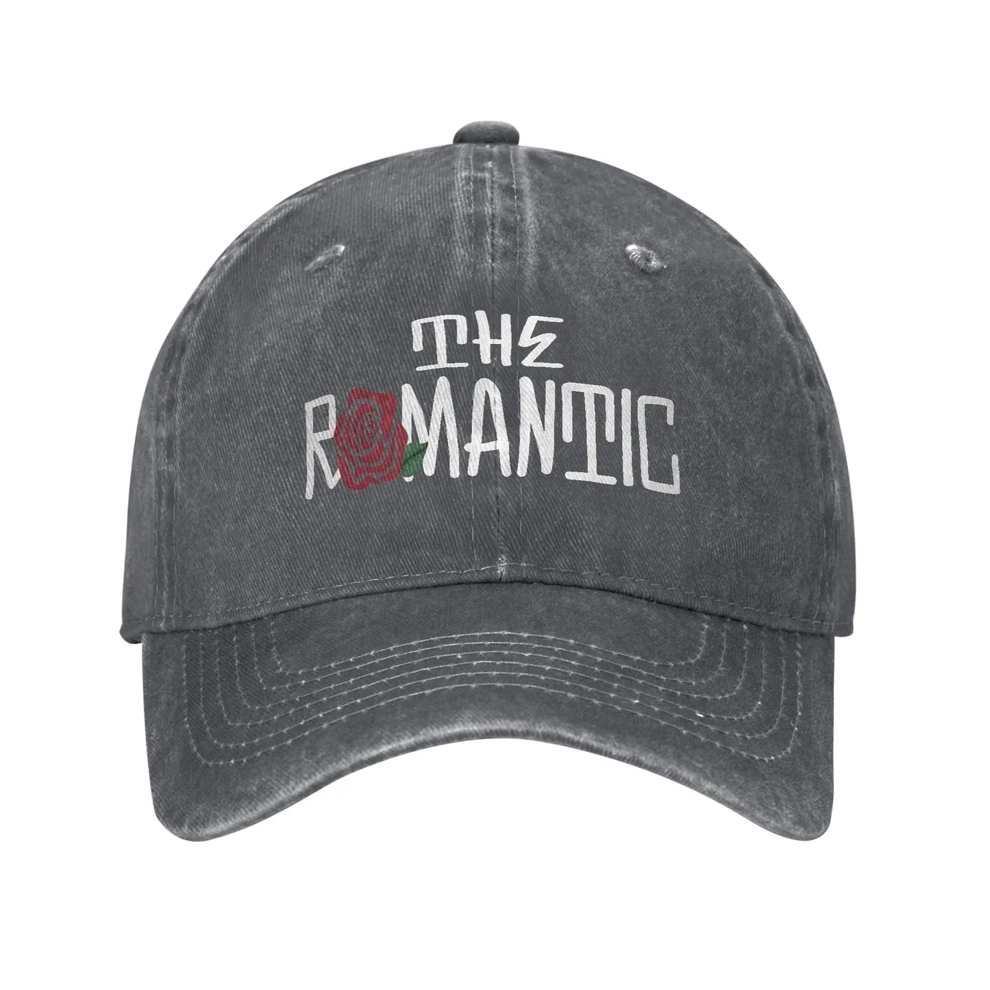 B&W The Romantic Tour Bruno Mars Concert Tour Washed Baseball Cap