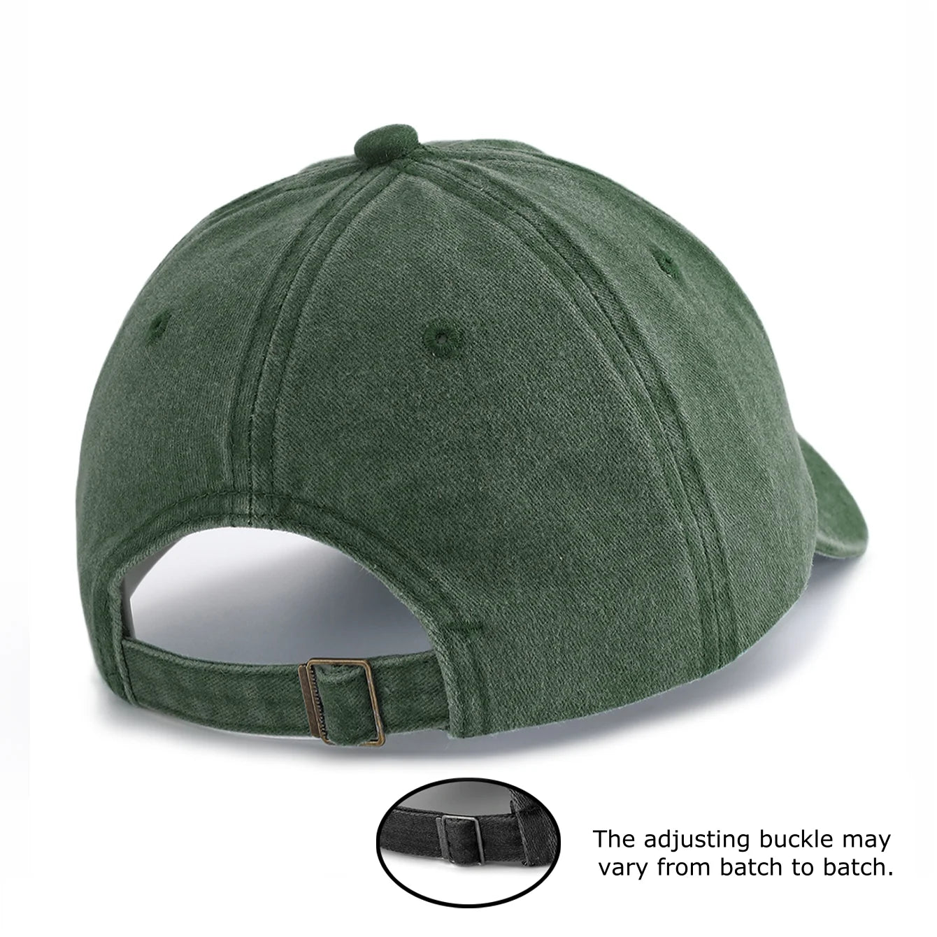 Baddie Print Washed Baseball Cap For Adults