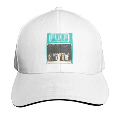 Pulp Rock Band Logo Cap Fashion Casual Baseball Caps