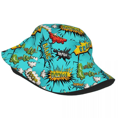 Streetwear Superhero Wow Bucket Hat