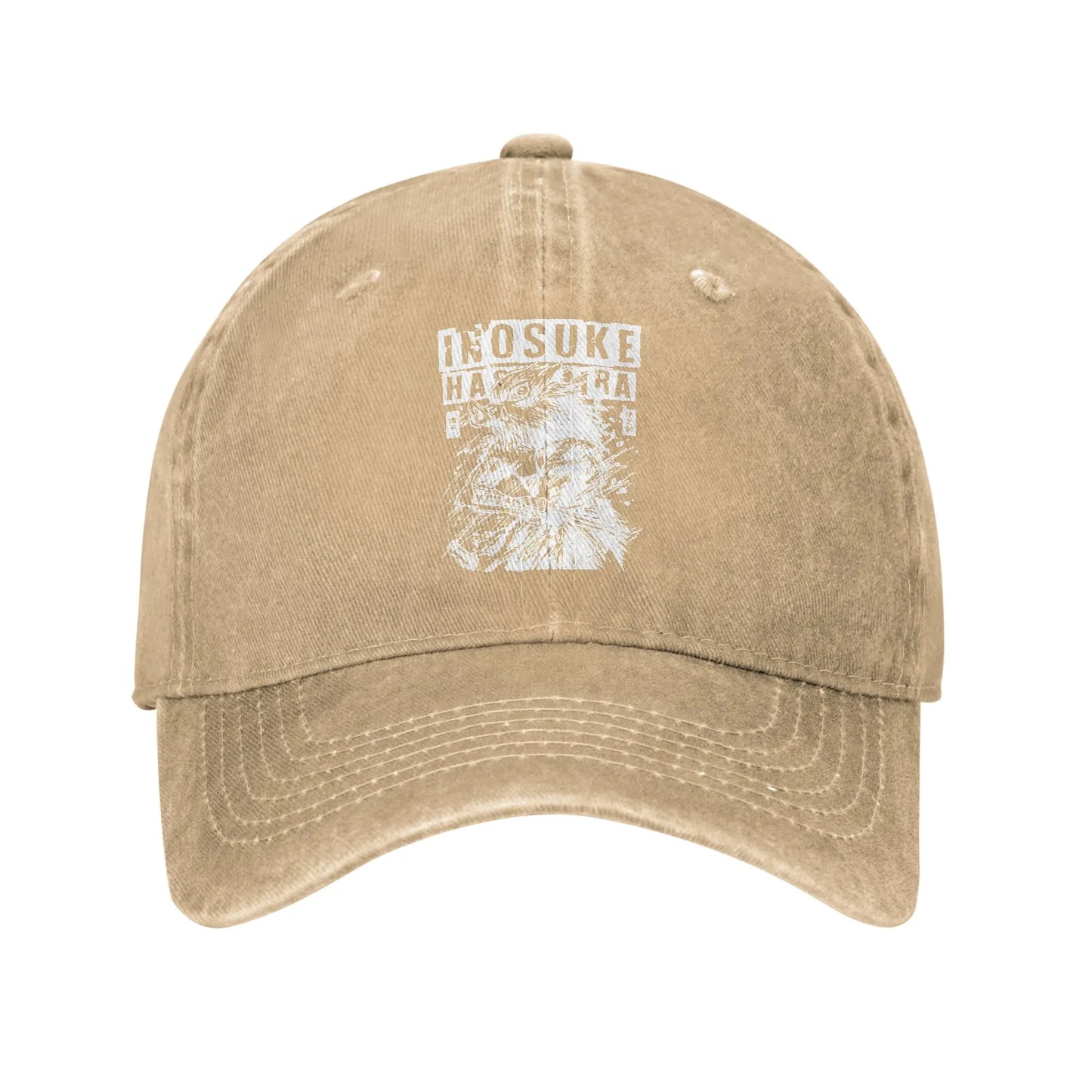 Pure Color Dad Hats Inosuke hashibira Baseball Caps Demon Slayer