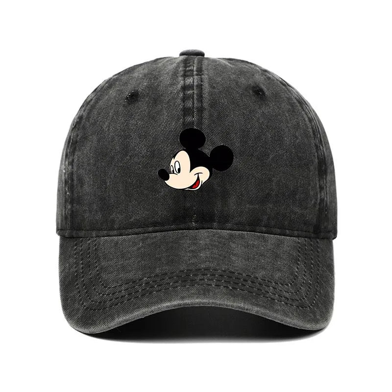 Mickey Mouse Print Kawaii Baseball Cap