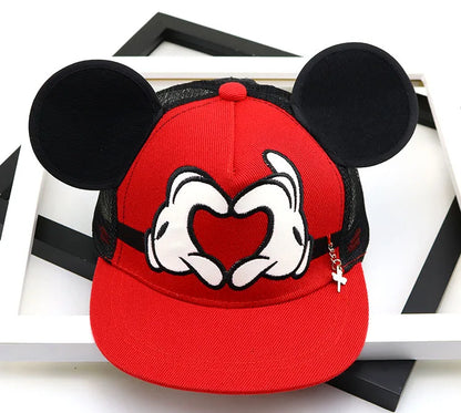 Cartoon Disney Mickey Mouse cute Animated Baseball Cap Snapback Caps
