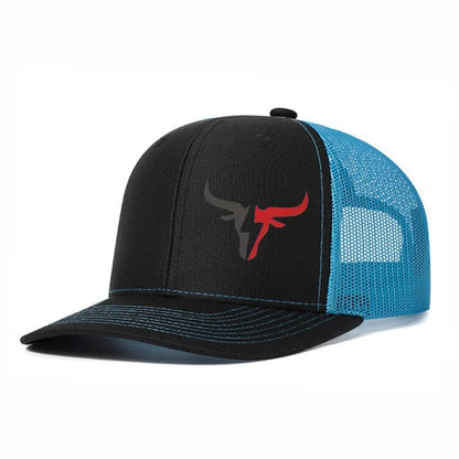 Summer Mesh Baseball Cap Women Men Snapback Hat Casual Breathable Cow Head Print Hip Hop Trucker Caps
