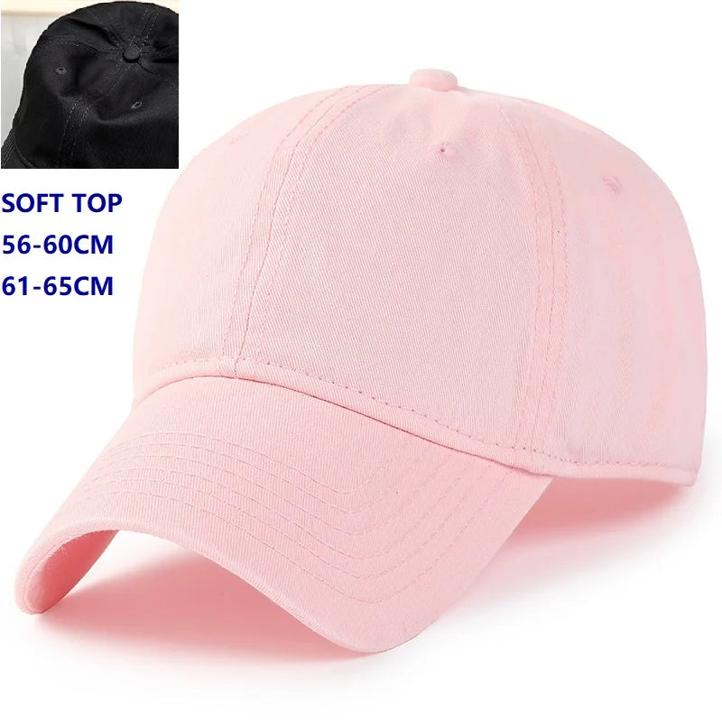Oversize XXL 100% Cotton Baseball Cap