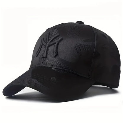Unisex Letter Embroidery Camouflage Baseball Caps