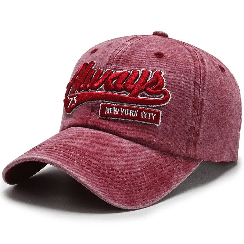 Fashion Outdoor Sports Cotton Baseball Cap For Women Men