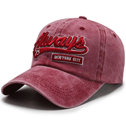 Fashion Outdoor Sports Cotton Baseball Cap For Women Men