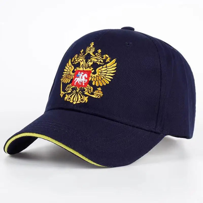 CCCP USSR Baseball Cap Cotton Russian National Emblem Embroidery